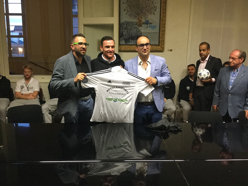 Presentazione Futsal Cesena in Comune