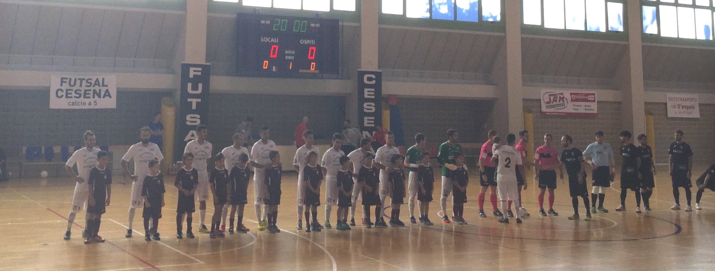 1a giornata: Futsal Cesena-Corinaldo 6-1