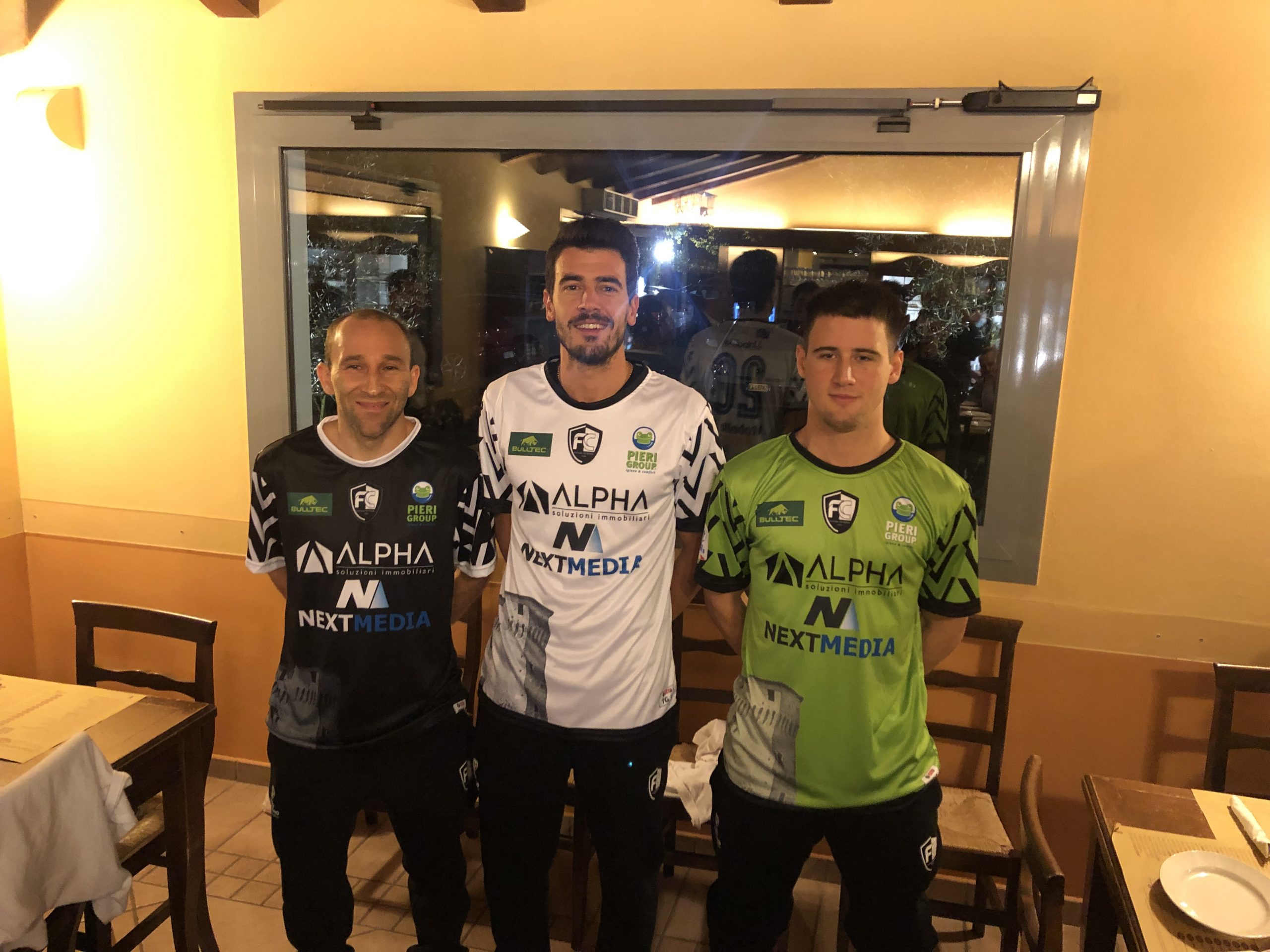 Al Maccanone la Futsal Cesena svela le divise 2021/22