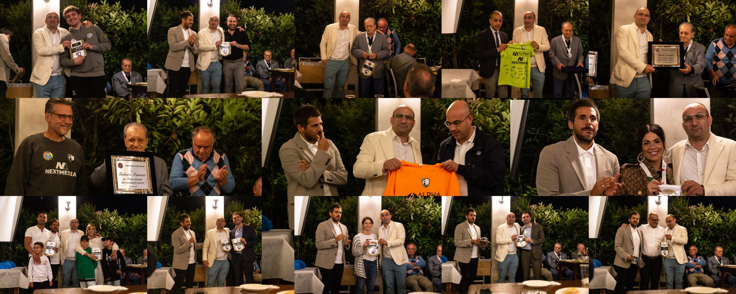 Tanti premi e riconoscimenti alla festa della Futsal Cesena