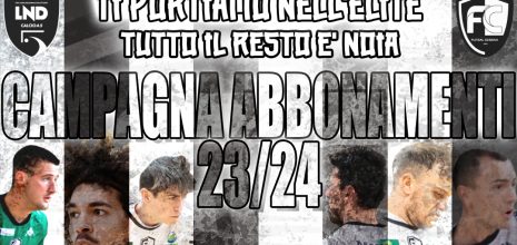 Campagna abbonamenti Futsal Cesena “Ti portiamo nell’Élite”