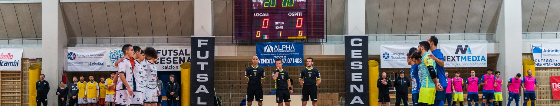 Prepartita Todis Lido di Ostia-Futsal Cesena