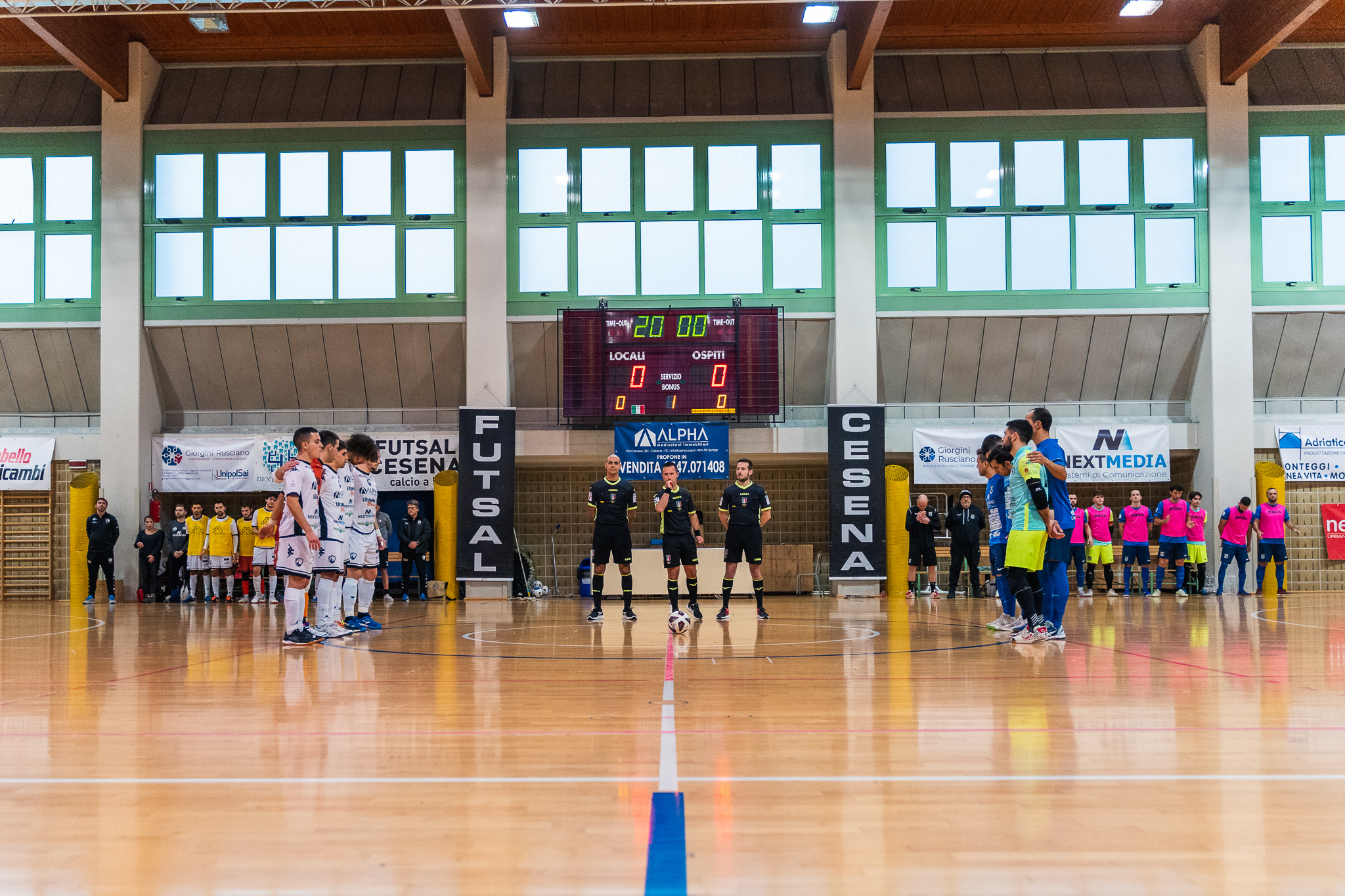 Prepartita Todis Lido di Ostia-Futsal Cesena