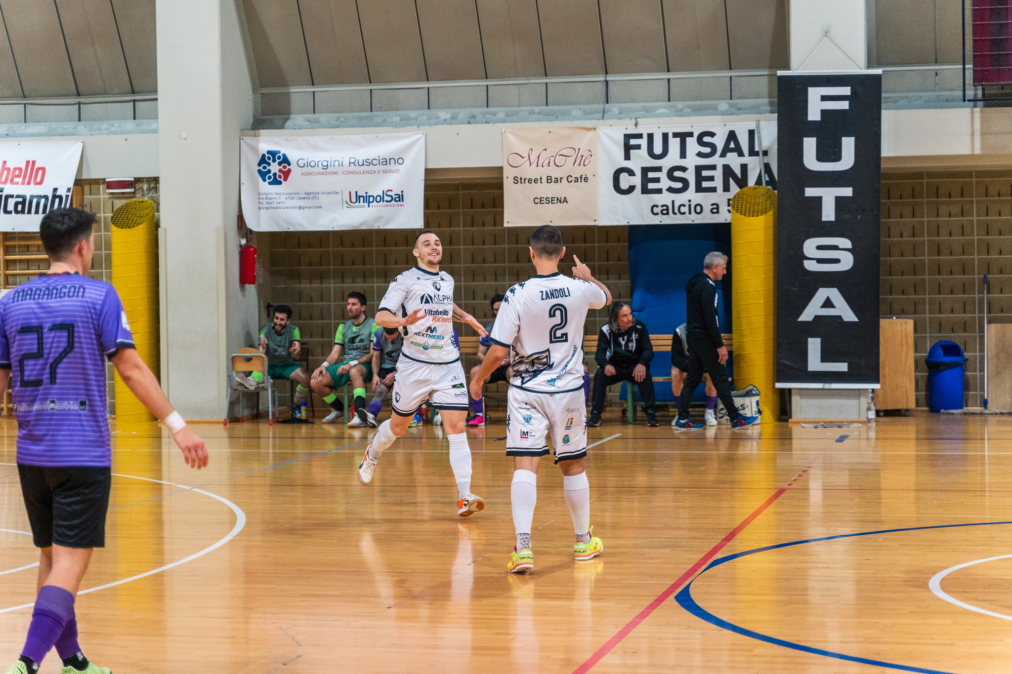Prepartita Futsal Cesena-Roma