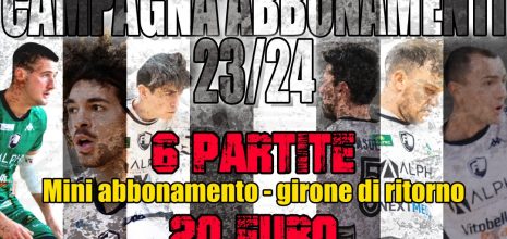 Campagna abbonamenti Futsal Cesena – Girone di ritorno