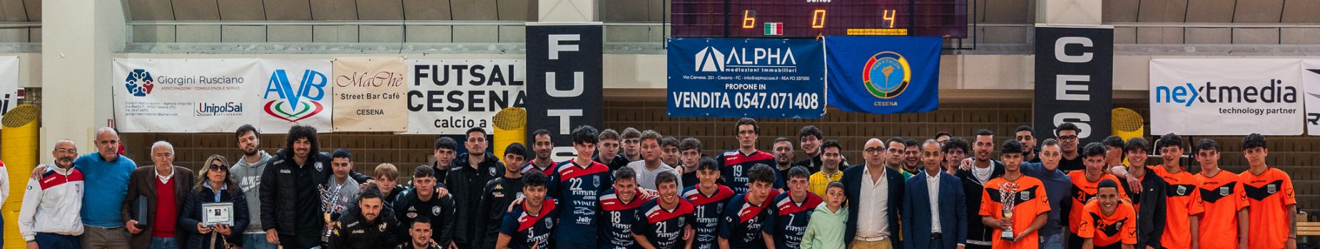 Il secondo Memorial “Paolo Paganelli” va alla Futsal Cesena