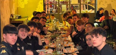 Cena di fine stagione dell’Under 19 presso Napizz