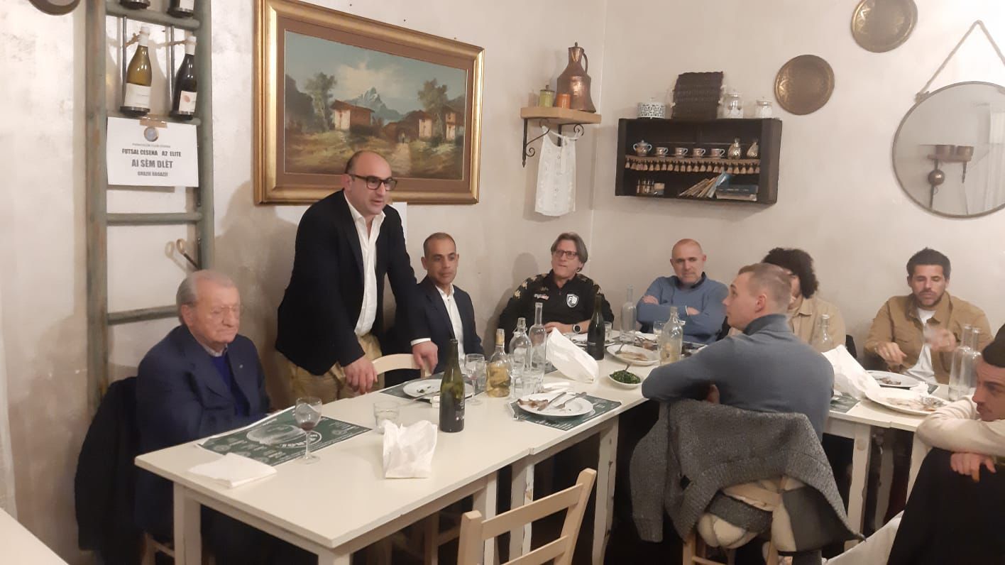 Cena di fine stagione in casa Futsal Cesena