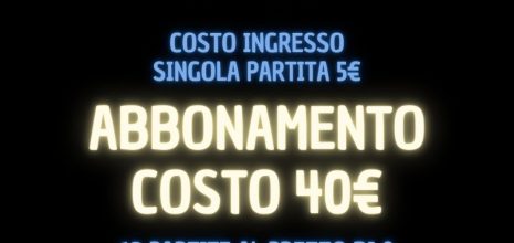 Campagna abbonamenti Futsal Cesena “Stand by me”
