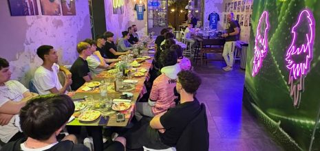 Cena di fine stagione dell’Under 19 presso Napizz